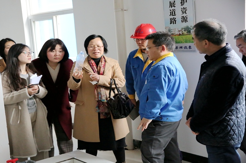 2019年3月8日，時(shí)任浙江省水利廳水資源管理處副調(diào)研員沈仁英蒞臨景興調(diào)研指導(dǎo)