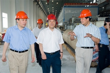2007年5月25日，時(shí)任全國政協(xié)常委、經(jīng)濟(jì)委員會(huì)副主任、中國包裝聯(lián)合會(huì)會(huì)長石萬鵬一行來公司視察